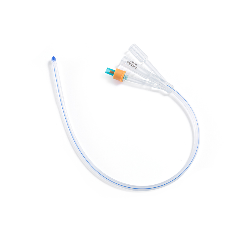 Medical-Grade Silikone 3 Ways Silicone Foley Catheter